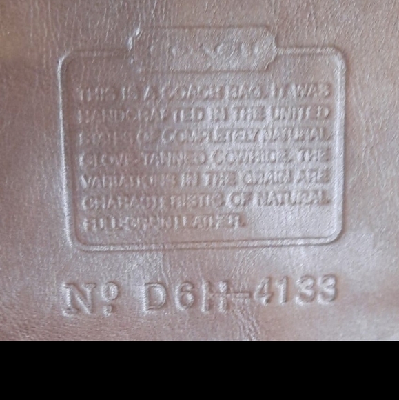 Vintage Coach Waverly Bag | 4133 | Mahogany - Picture 2 of 6